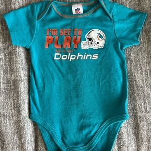 NFL Miami Dolphins Onesie and Matching Set